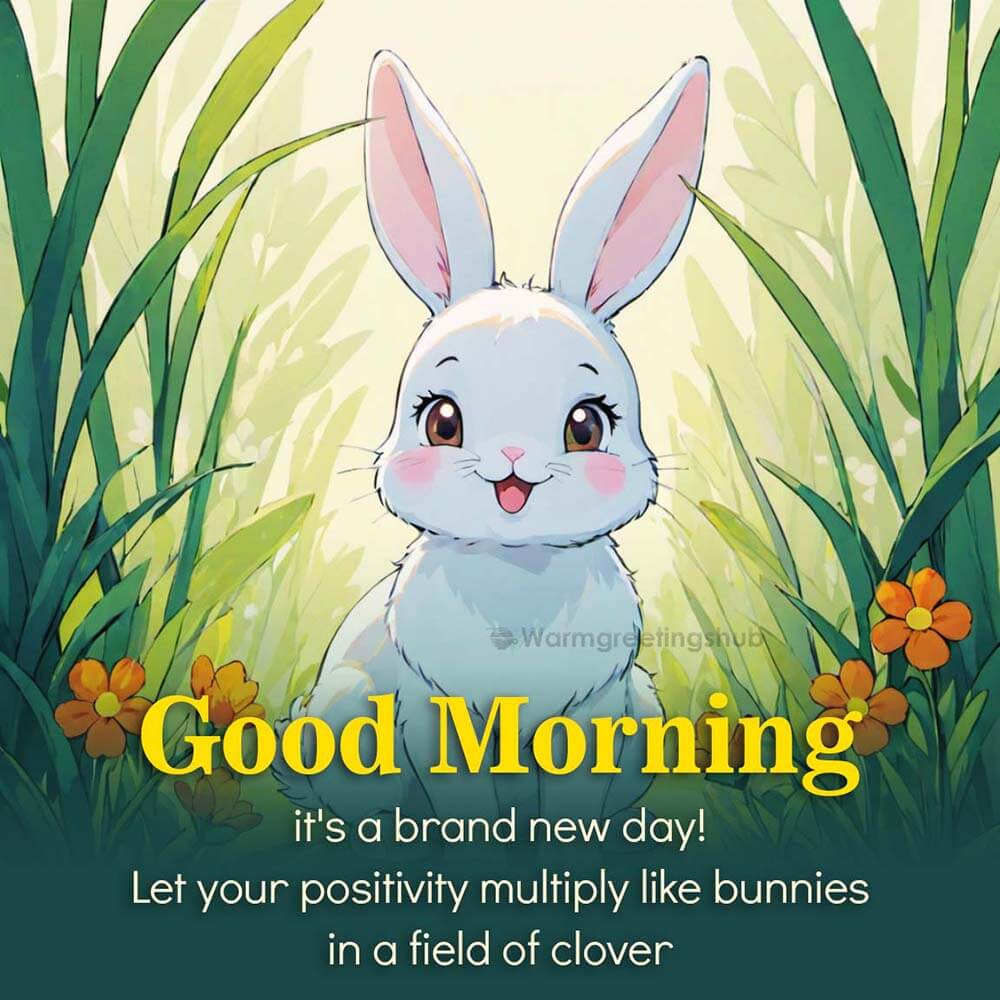 Best Morning Beautiful Rabbit Photo