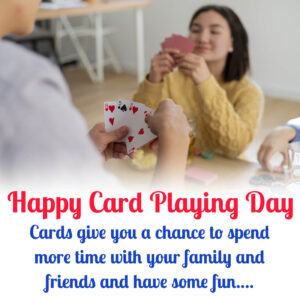 Card Playing Day Photo