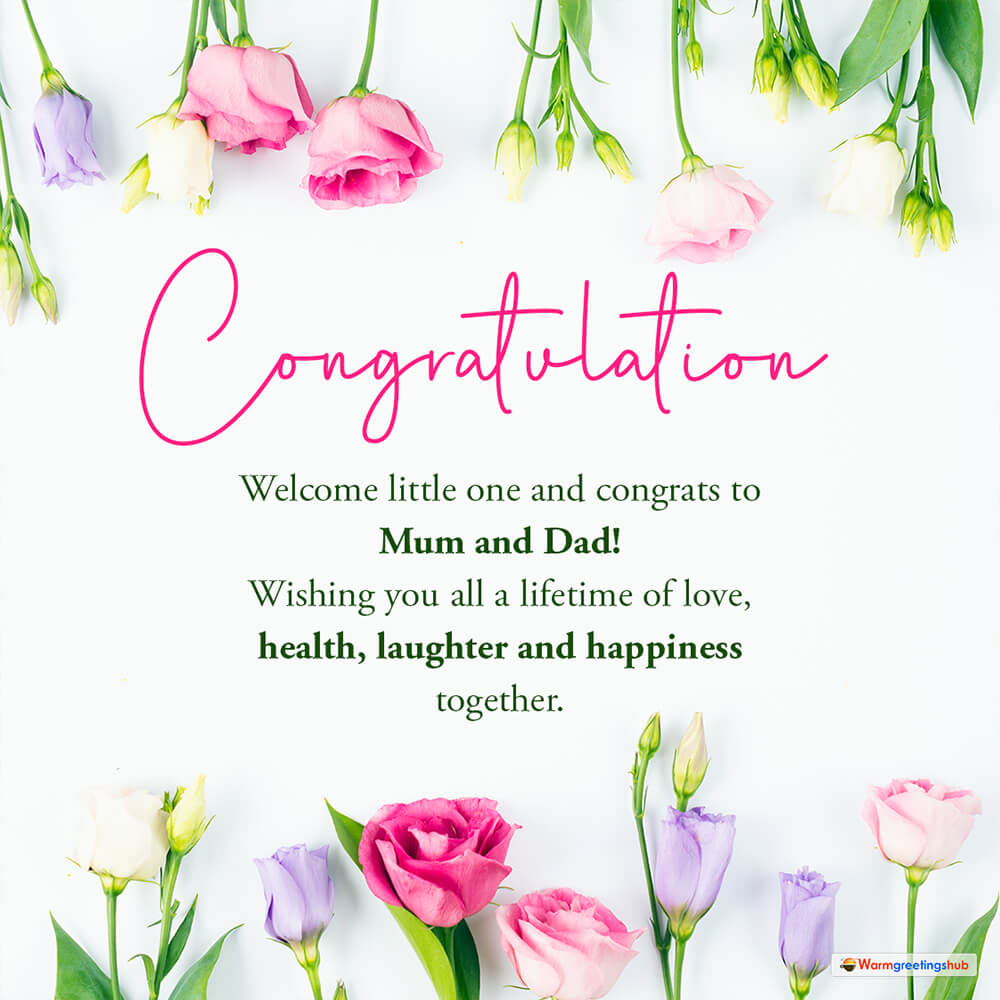 Congratulation Message For New Born Baby