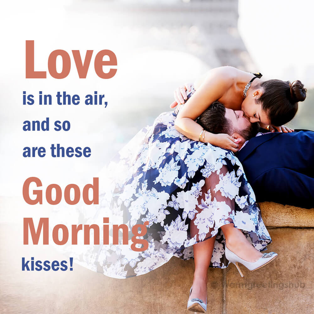 Good Morning Kiss Images With Quotes