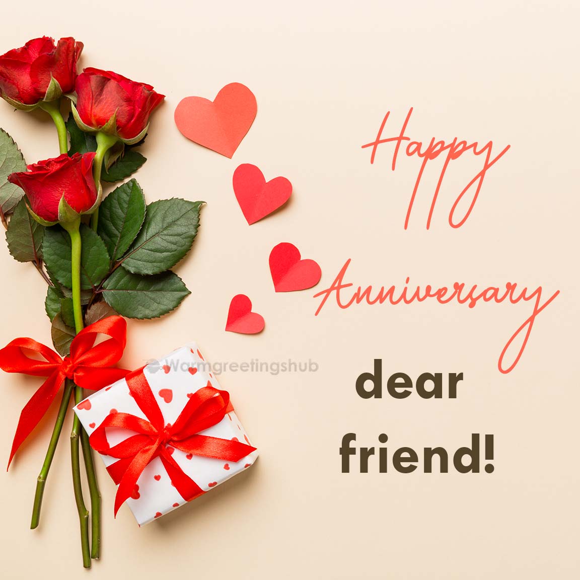 Happy Anniversary Dear Friend