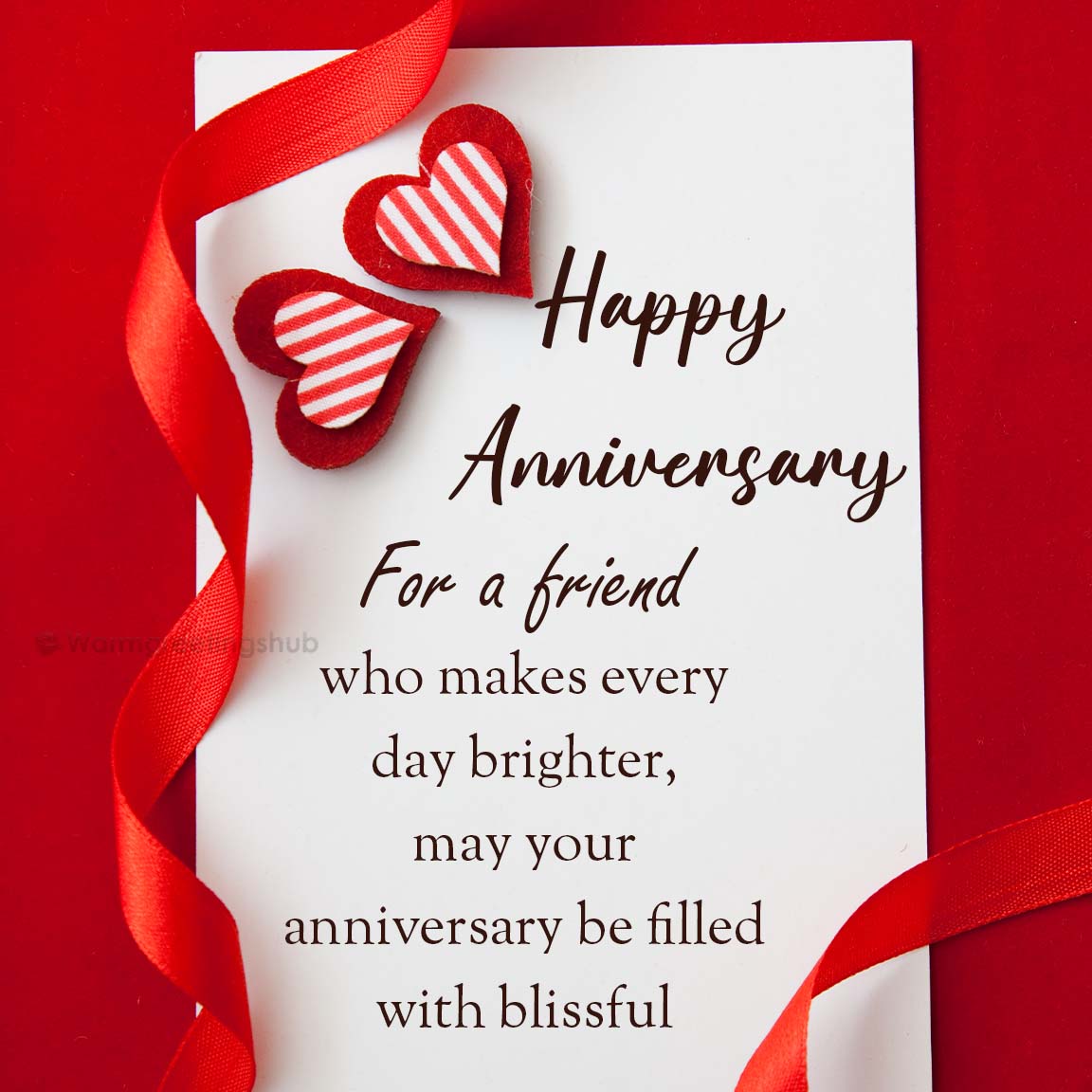 Happy Anniversary For A Friend