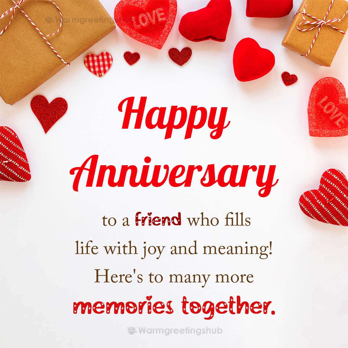 Happy Anniversary Memories Together