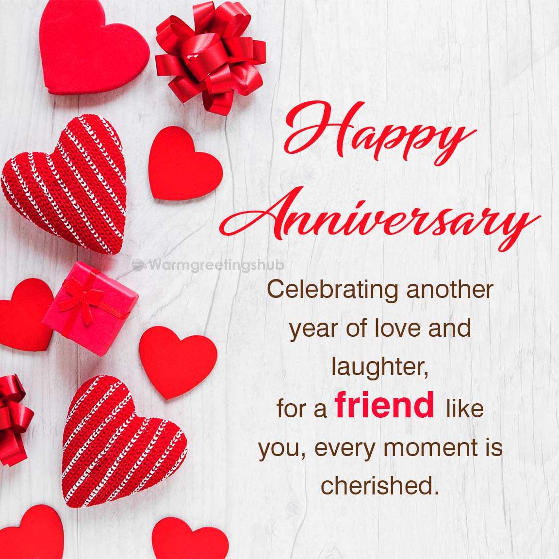 Happy Anniversary My Friend