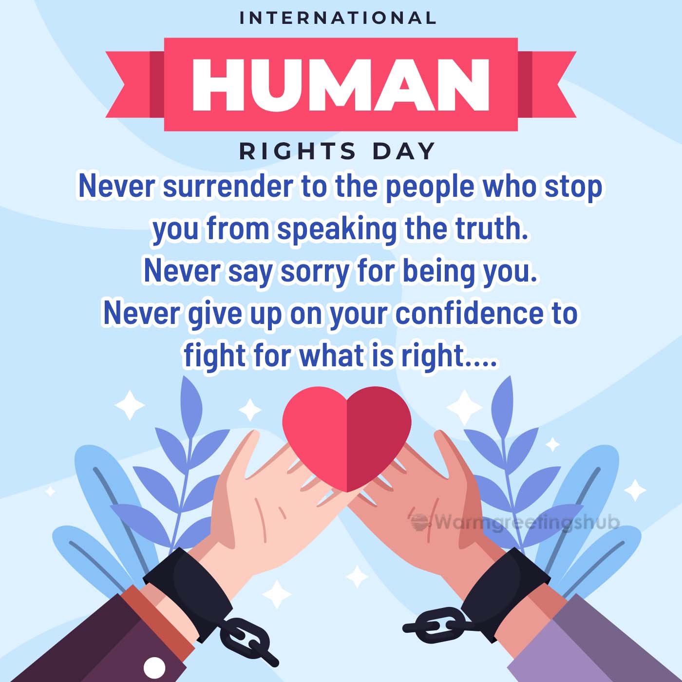 Human Rights Day Greetings