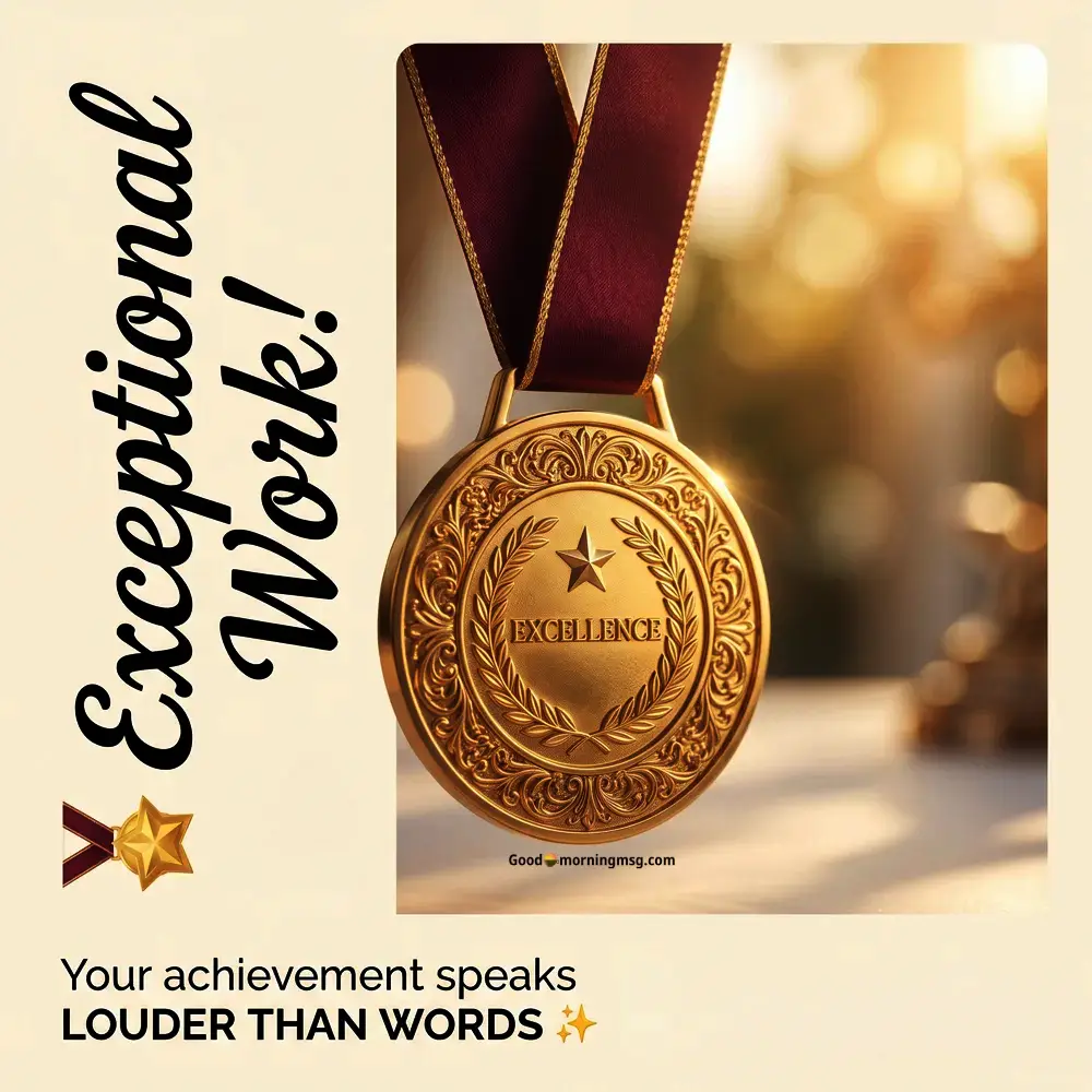 Achievement Congratulations Message