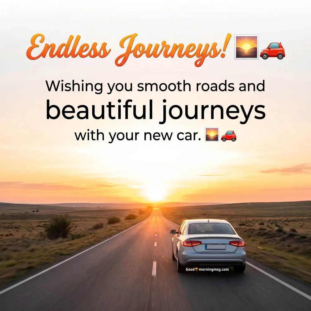 Congratulation For New Car