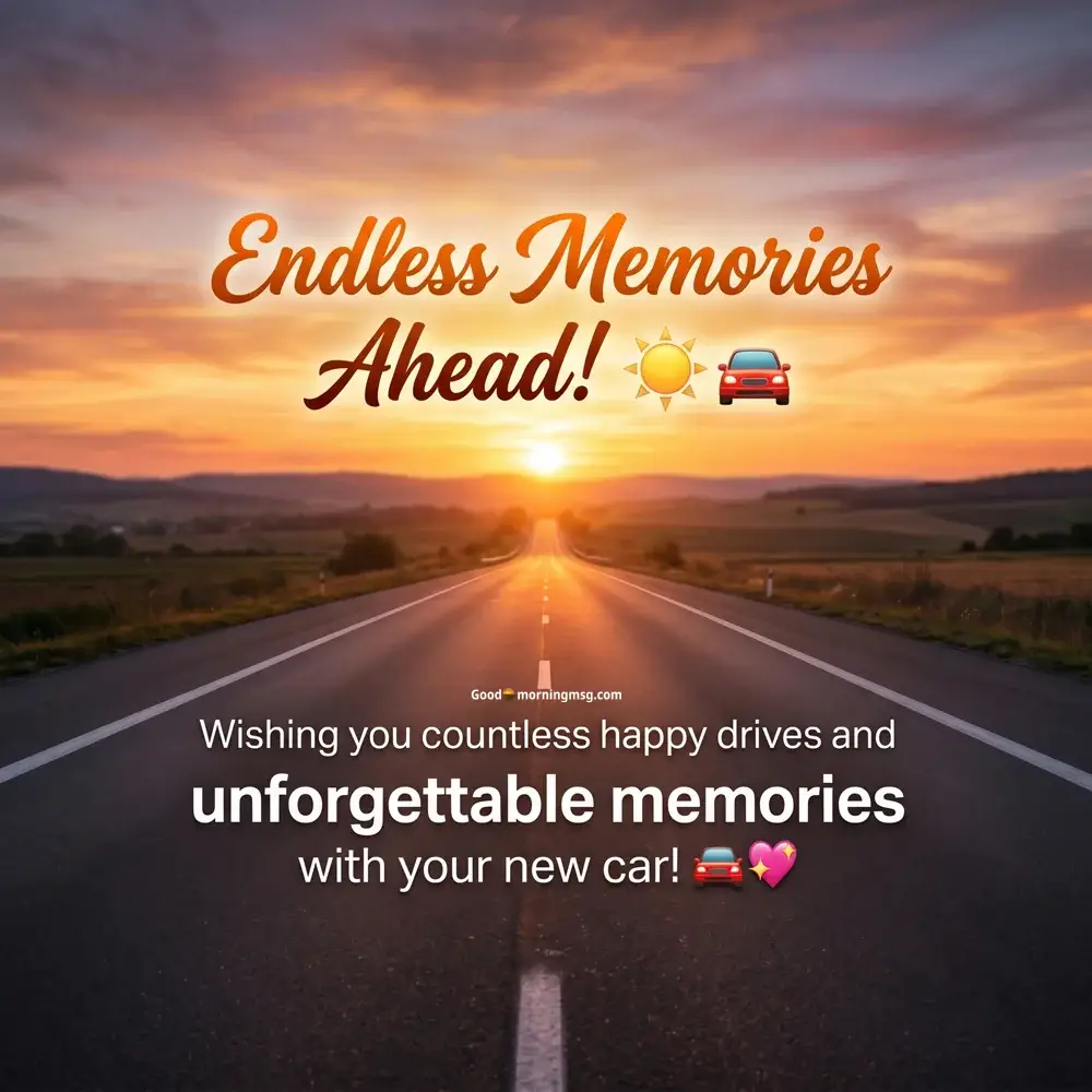 Congratulations For New Car Short Message