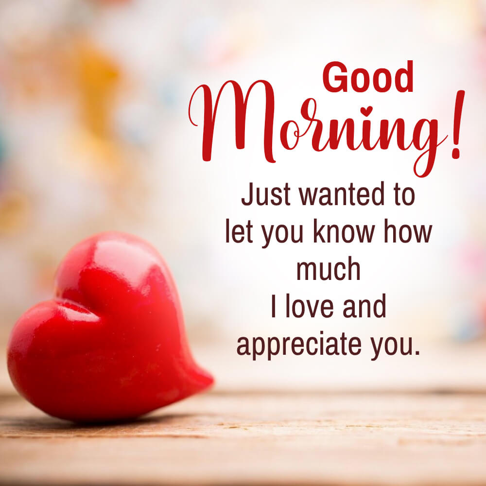 Good Morning Love Heart