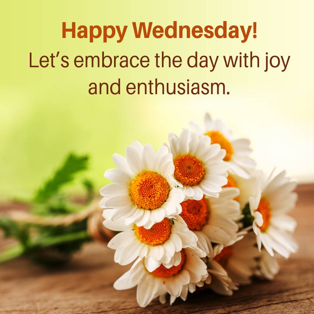 Good Morning Wishes For Wednesday