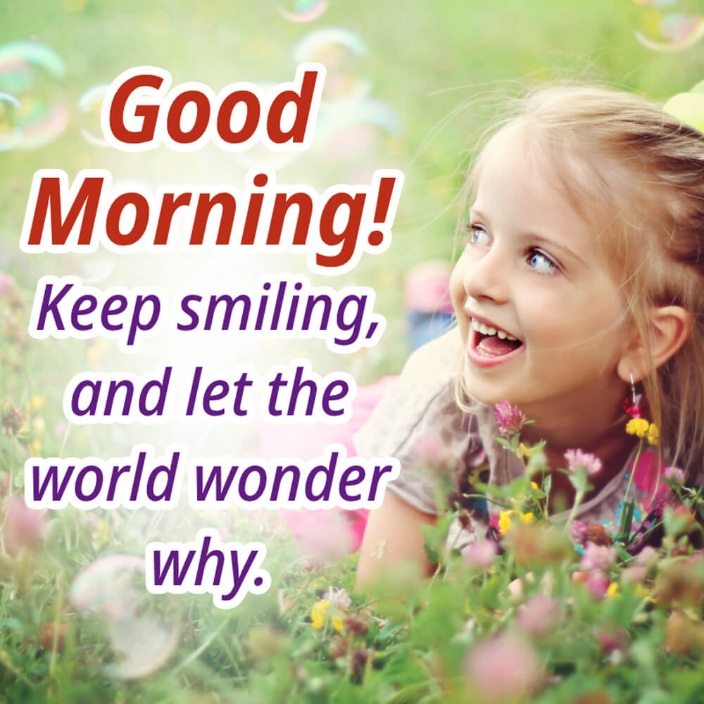 Happiness Good Morning Wishes
