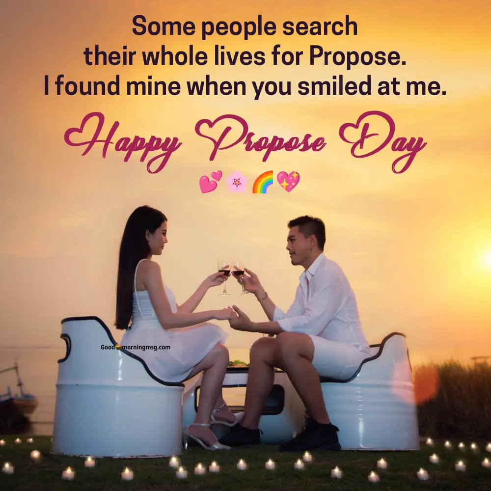 Happy Propose Day Romantic Pic