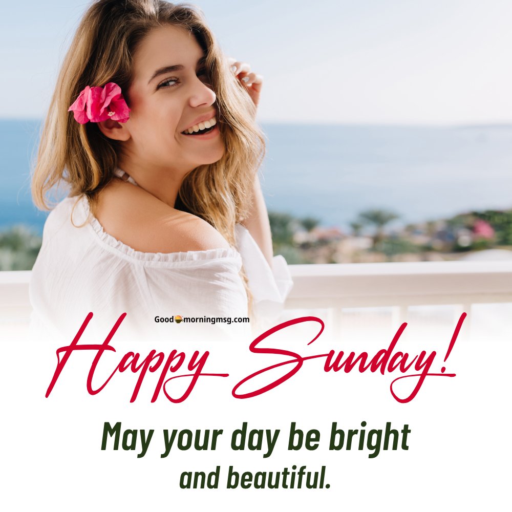 Happy Sunday Good Morning Images