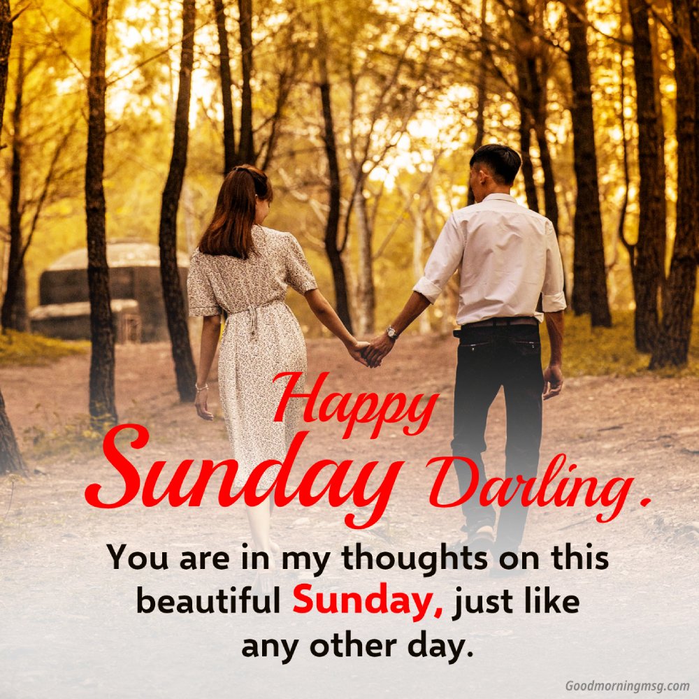 Happy Sunday Morning Greeting Image