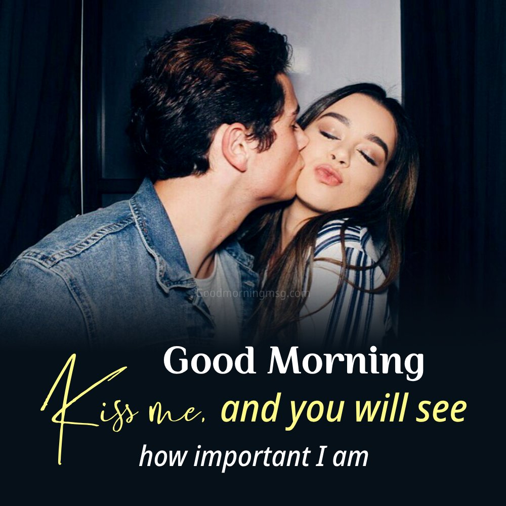 Lover Good Morning Kiss