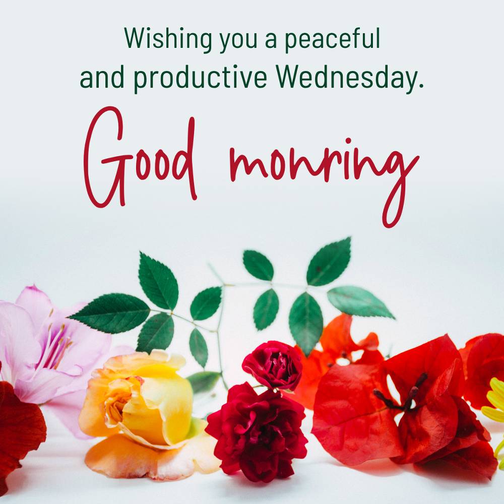 Wed Good Morning Wishes