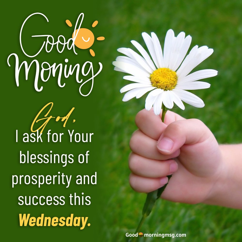 Wednesday Prayer For Family And Friends