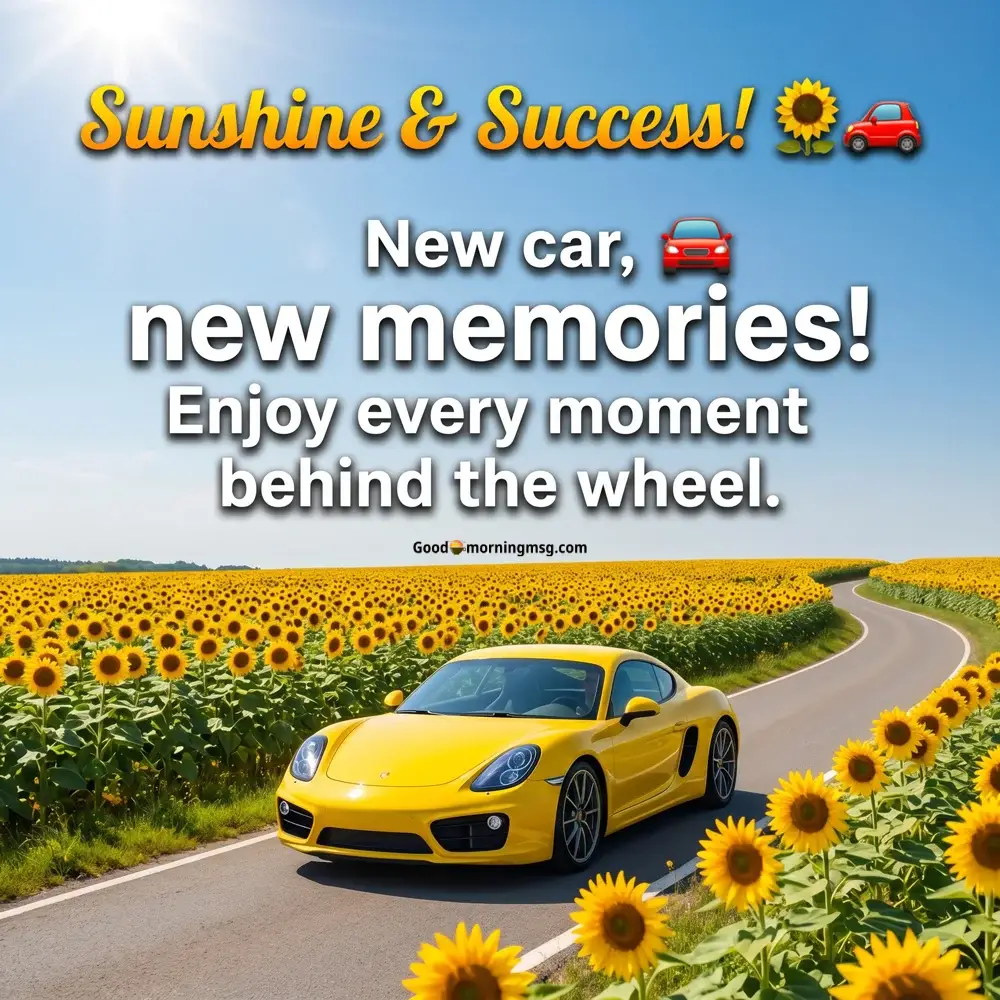 Wishes For Buying New Car