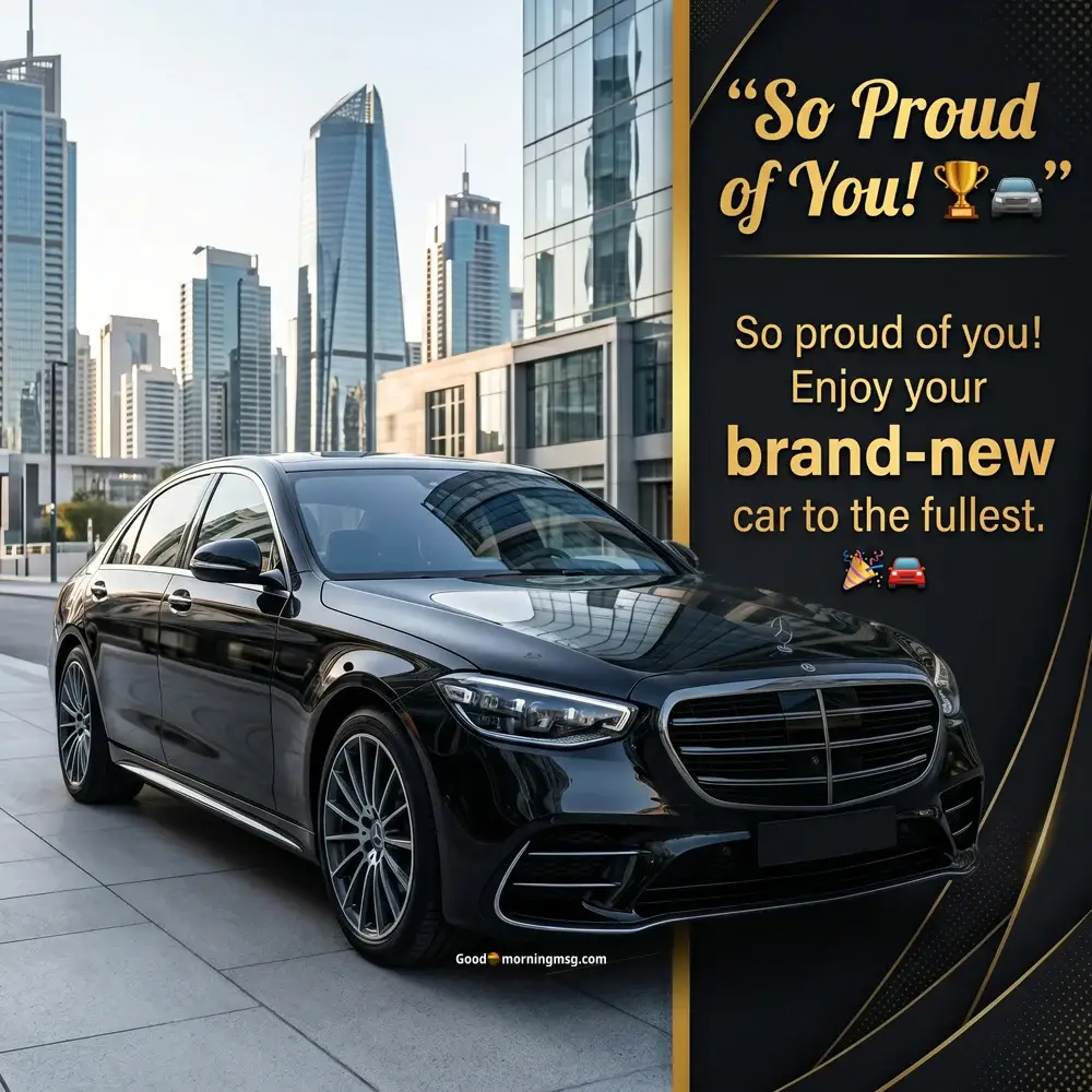 Wishes For New Car Purchase