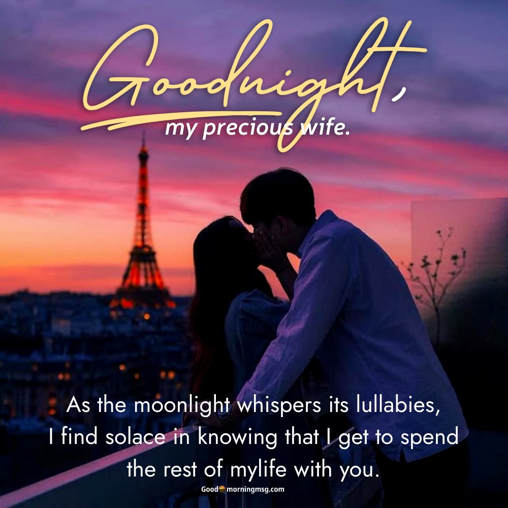 Good Night My Love Message