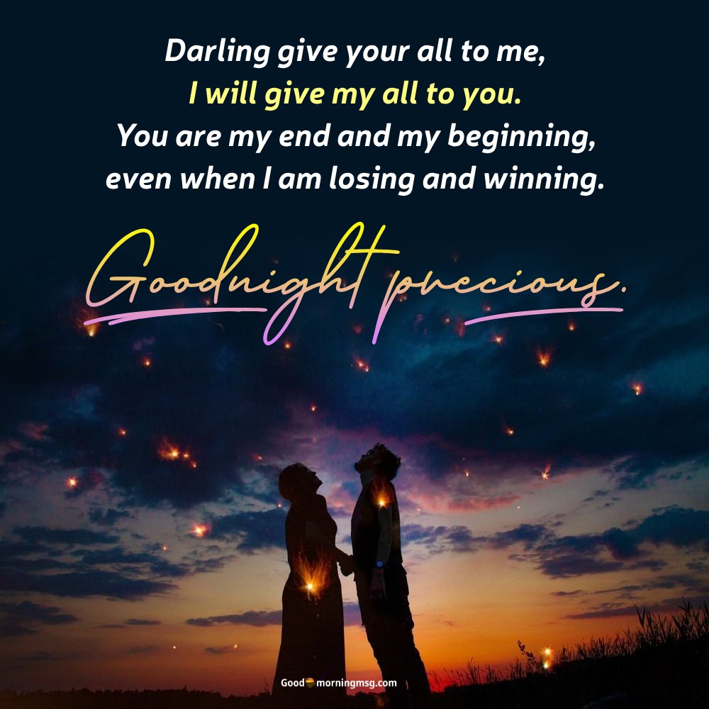 Goodnight My Love Messages