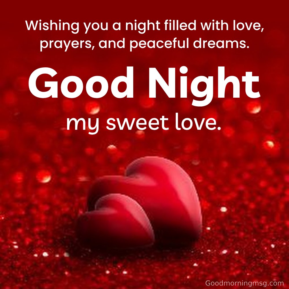 Romantic Good Night Prayer Message For My Wife 08