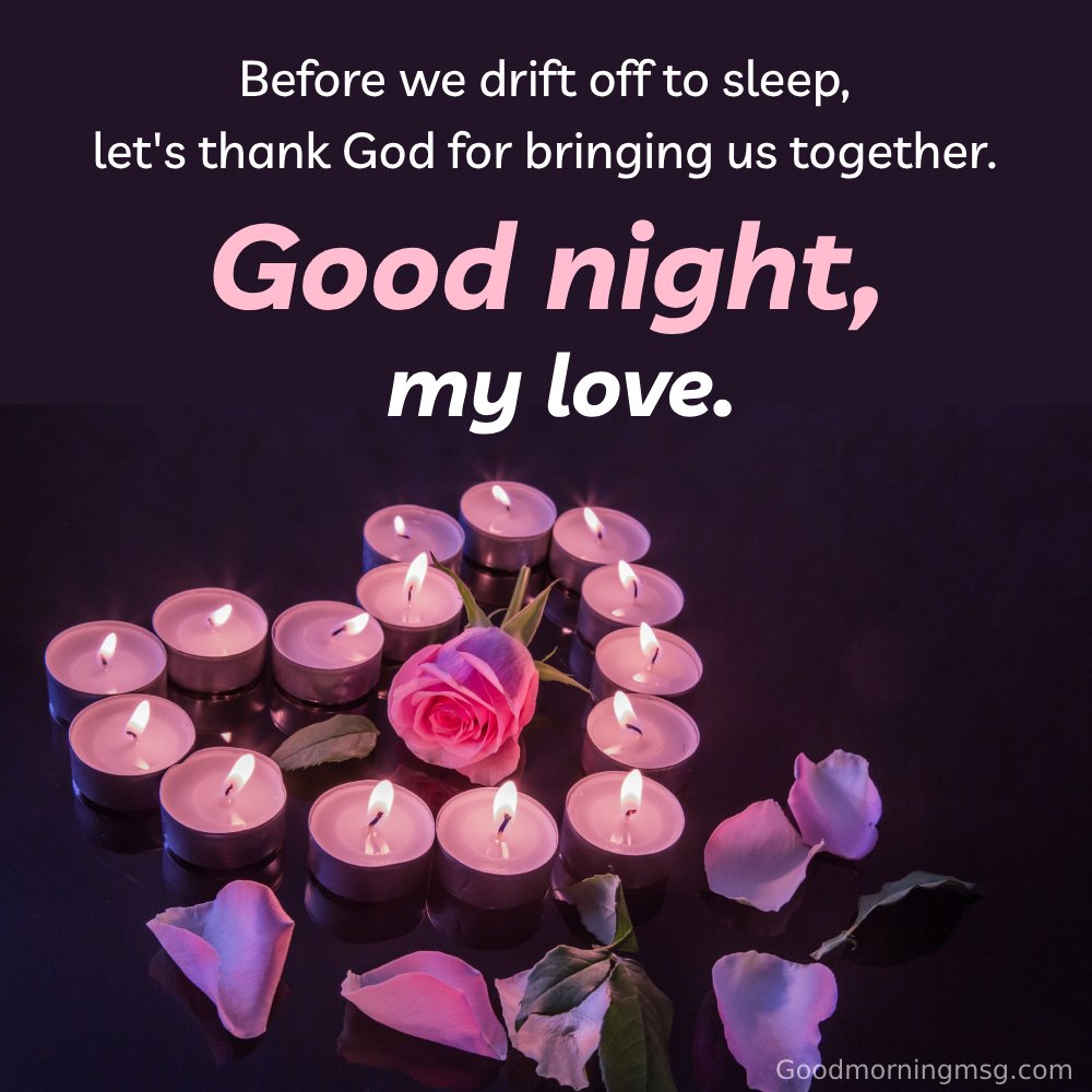 Romantic Good Night Prayer Message For My Wife 09