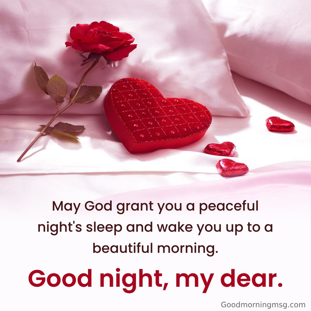 Romantic Good Night Prayer Message For My Wife 13