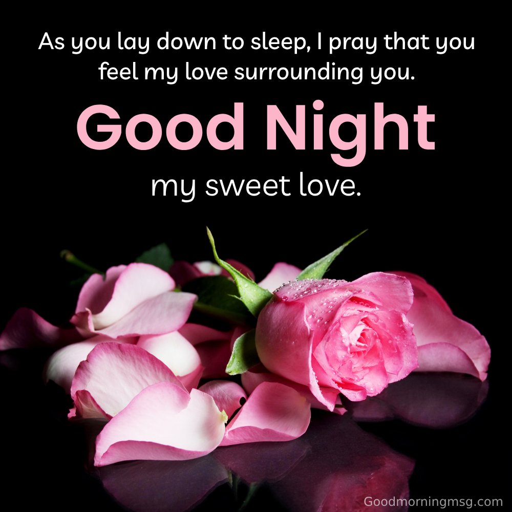 Romantic Good Night Prayer Message For My Wife 15