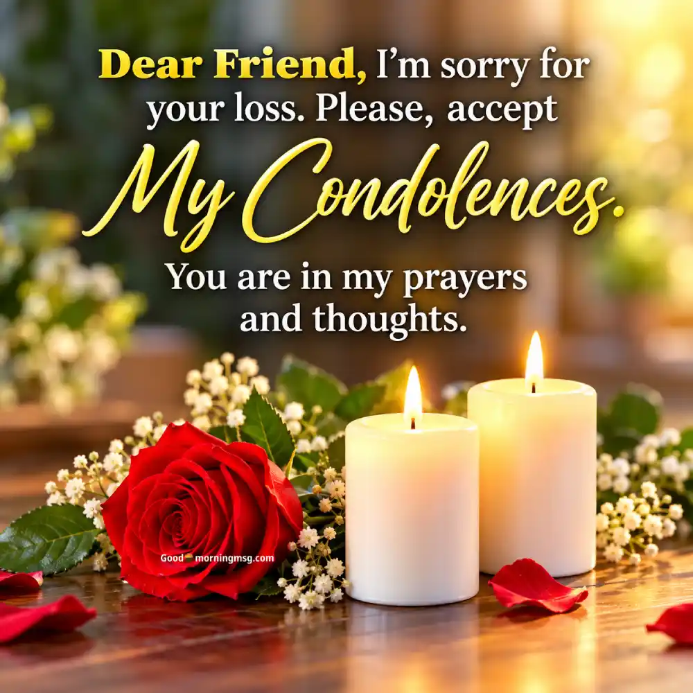 Deepest Condolences