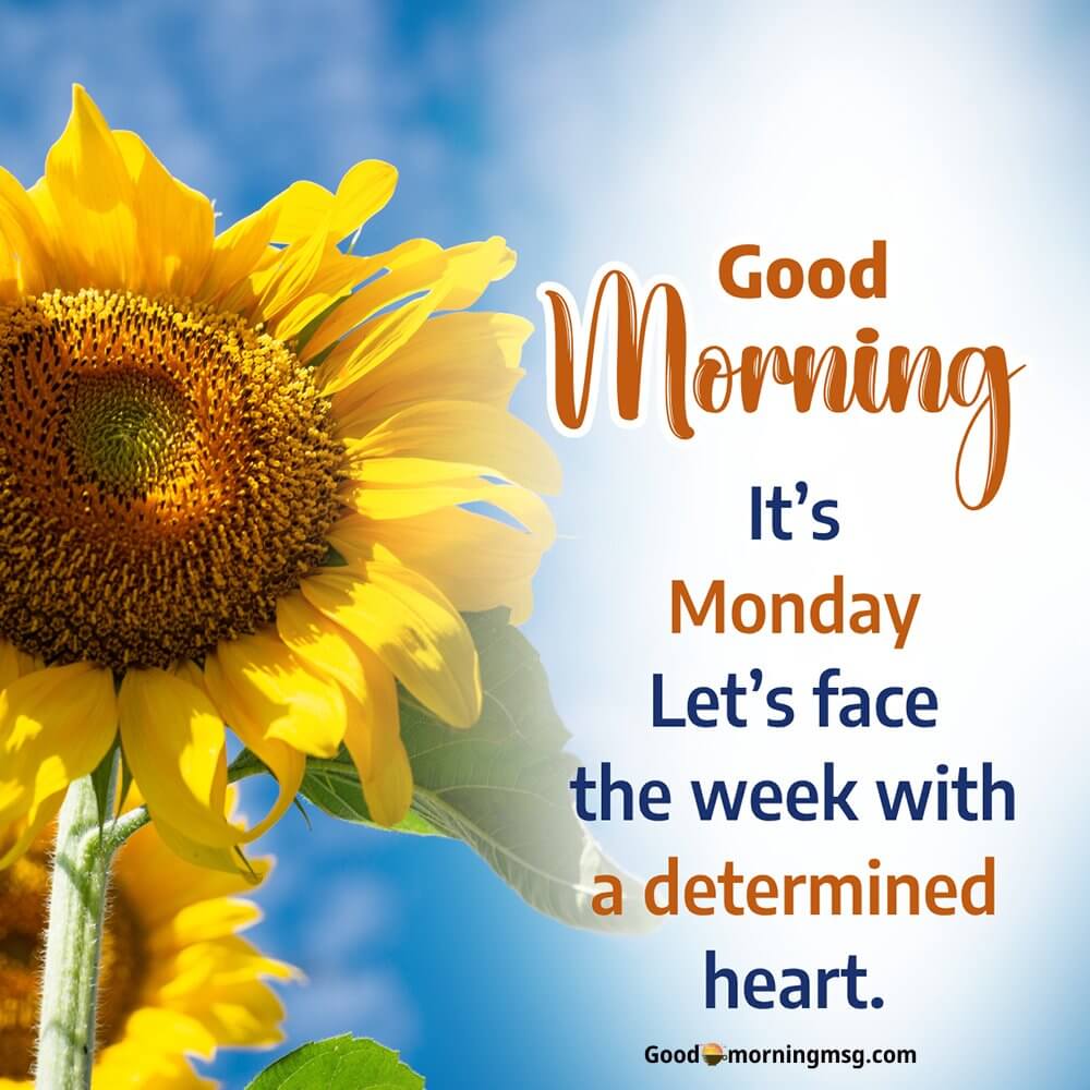 Good Morning Monday Prayers