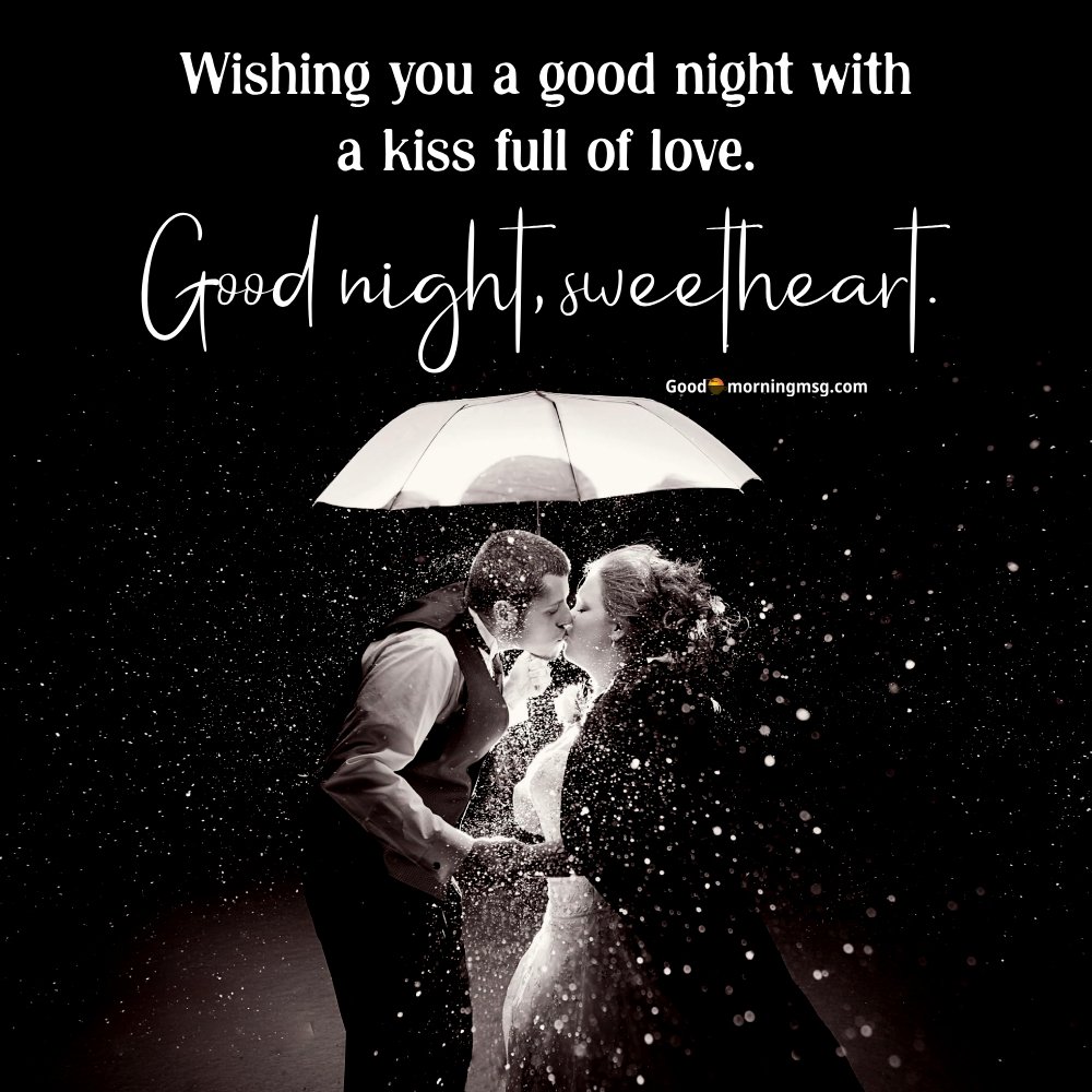 Good Night Hug And Kiss