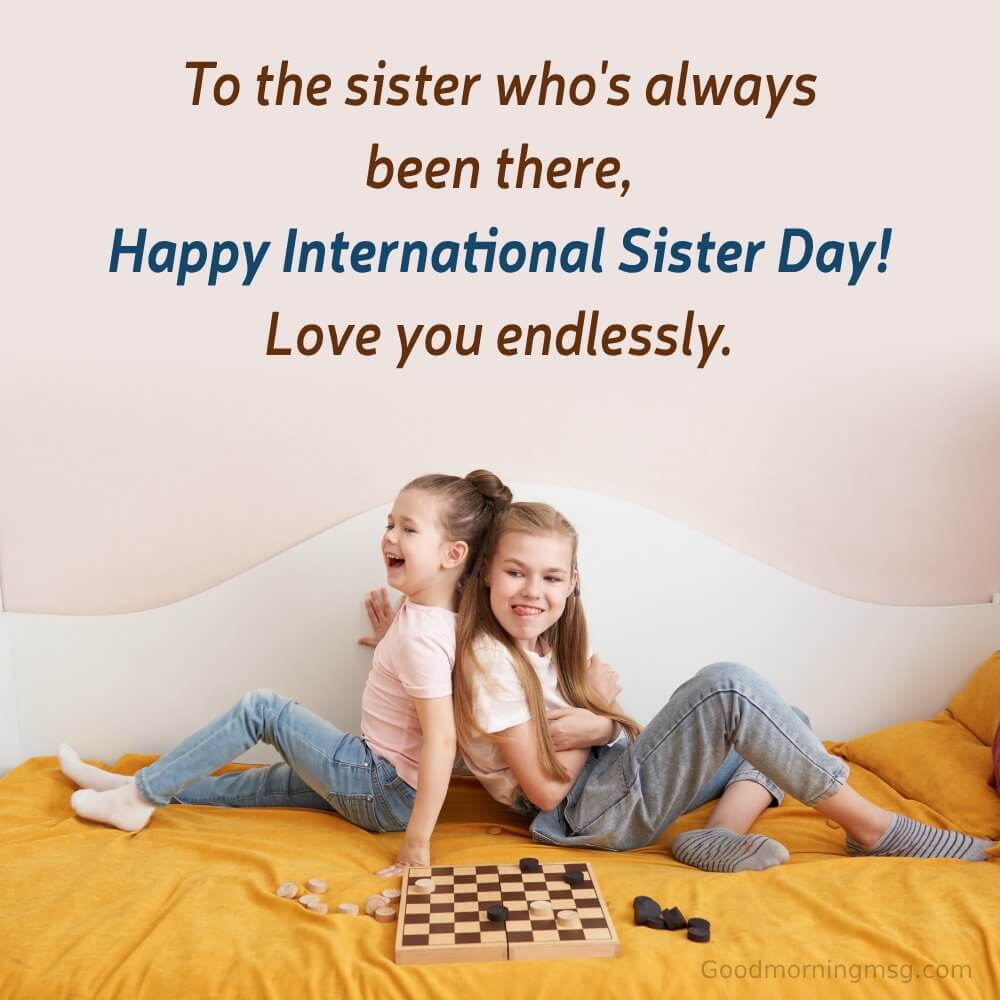 International Sister Day Wishes