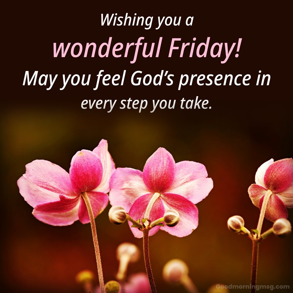 Beautiful Friday Blessings