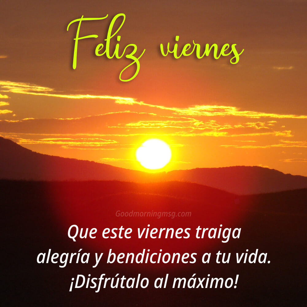 Feliz Viernes