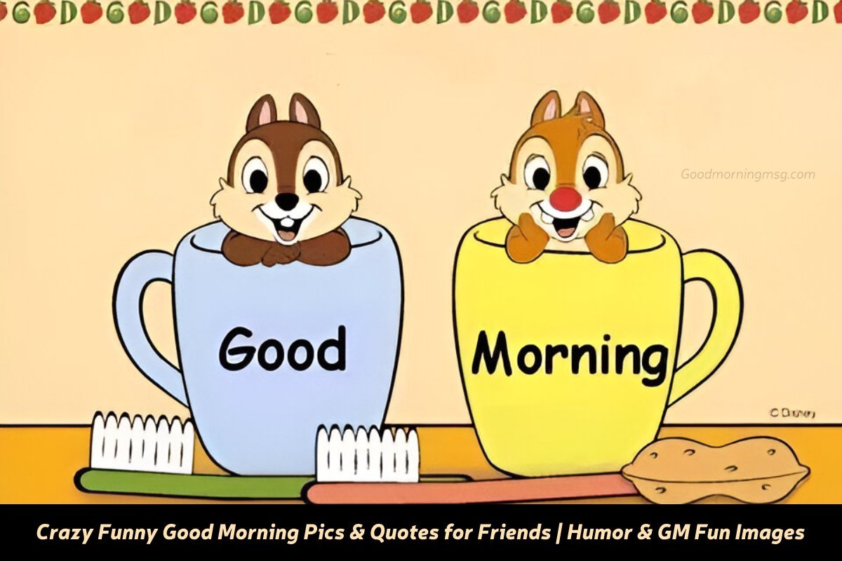 Good Morning Humour Images