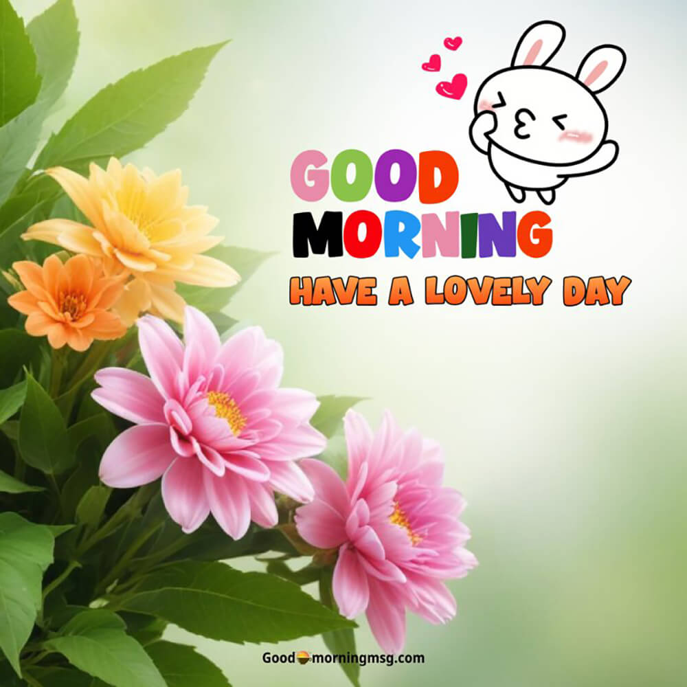 Good Morning Romantic Flowers