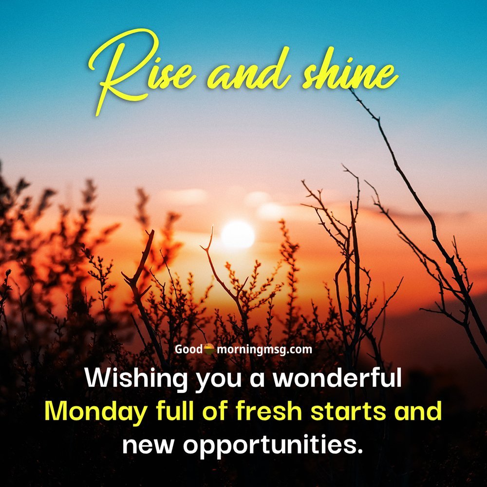 Monday Blessings Images