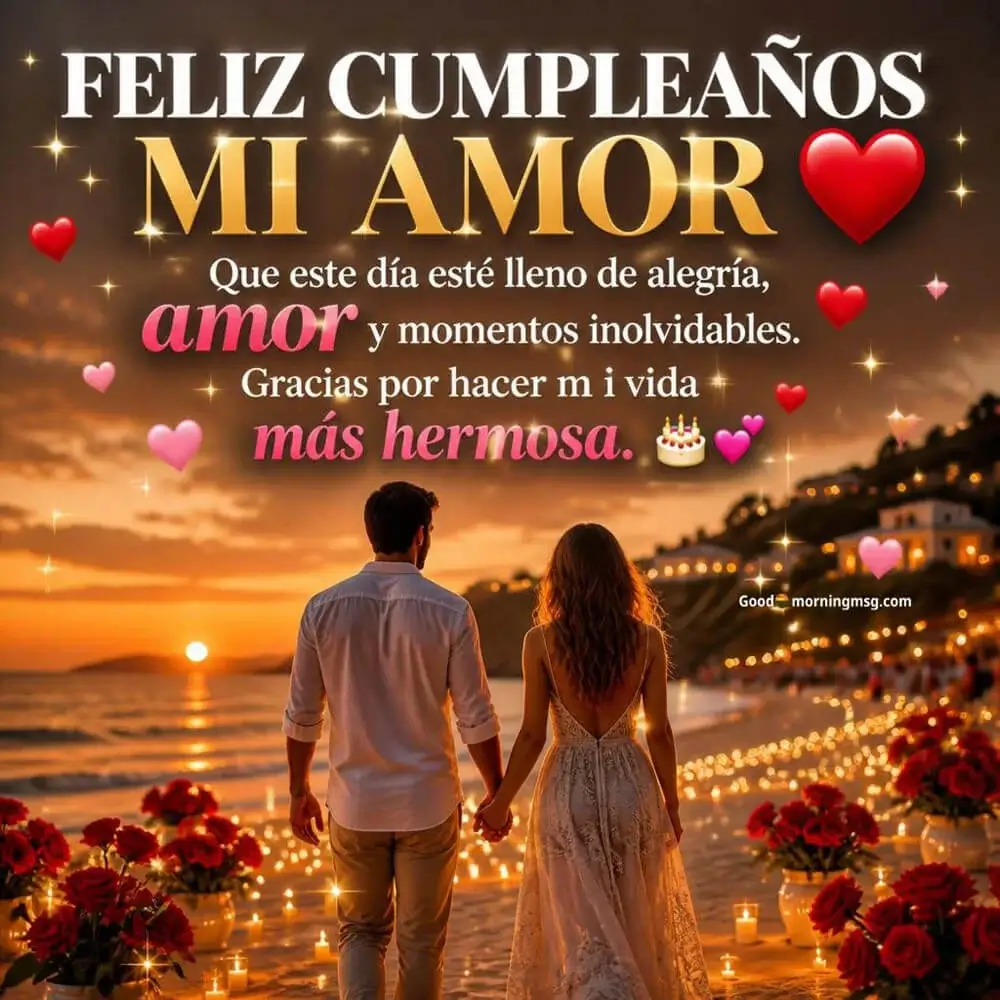 Feliz Cumpleaños Mi Amor Hombre