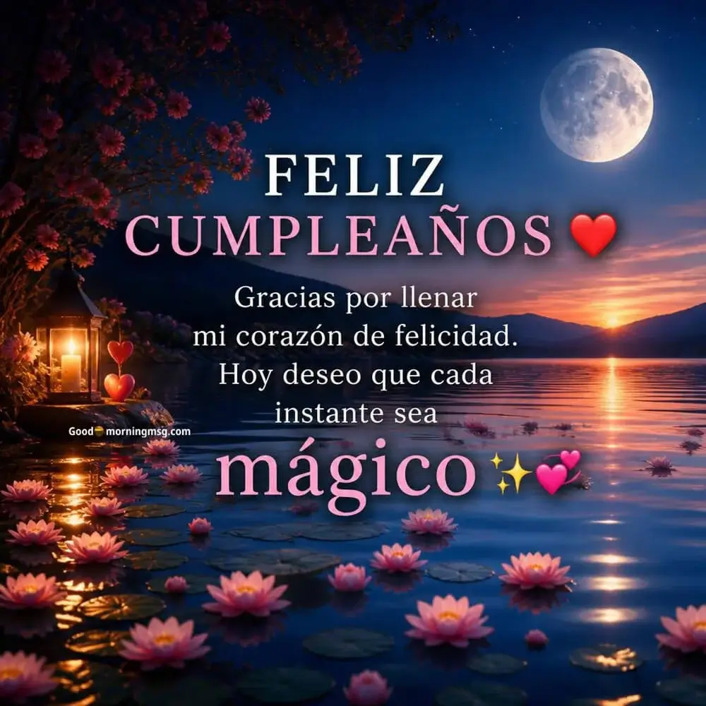 Feliz Cumpleaños Mi Vida
