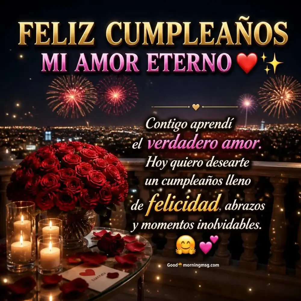 Imagenes De Feliz Cumpleaños Amor
