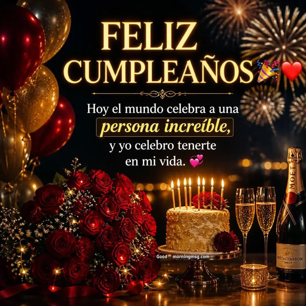 Romantico Frases De Feliz Cumpleaños Amor