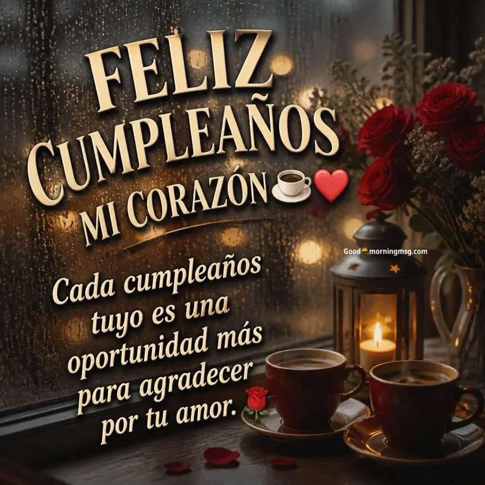 Romantico Tarjetas Feliz Cumpleaños Amor