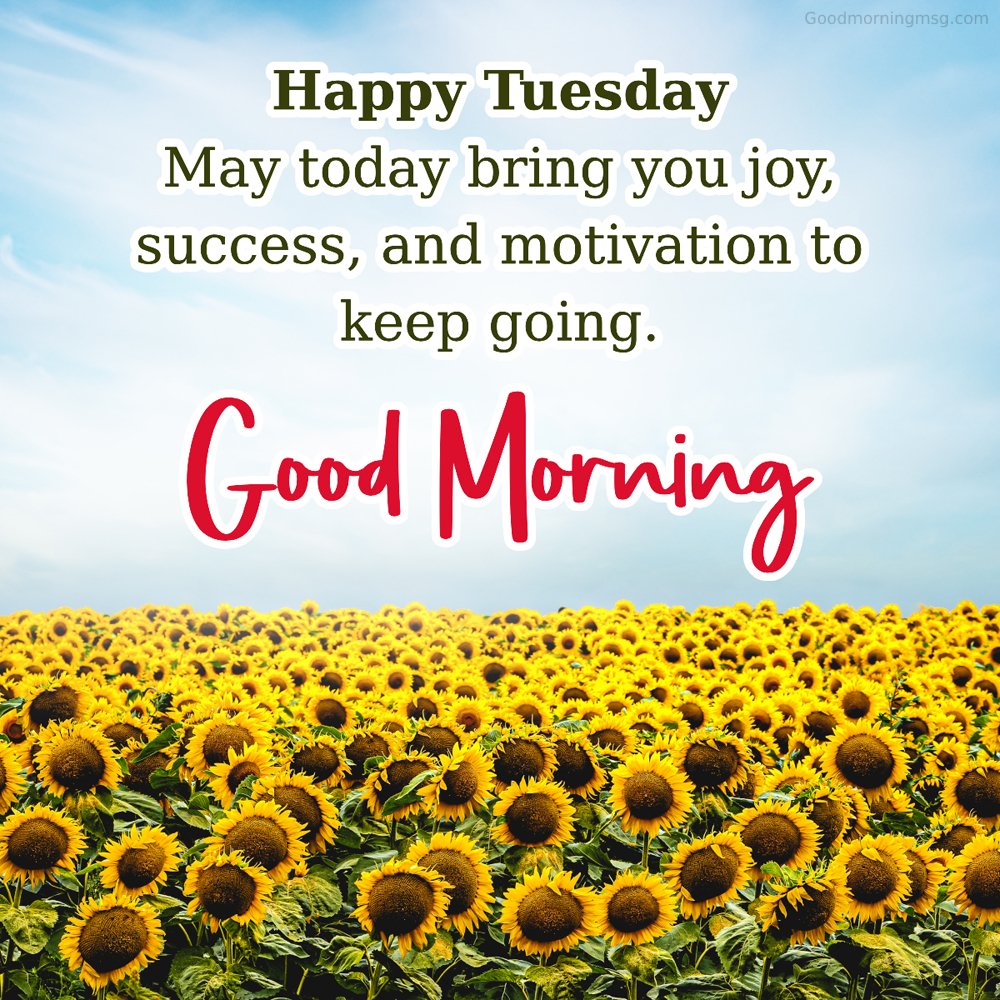 Good Morning Blessings Tuesday