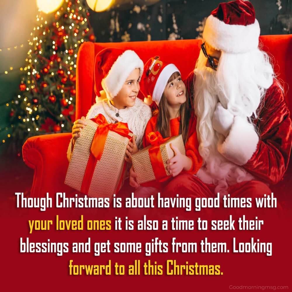 Christmas Message Photo For Friends And Family