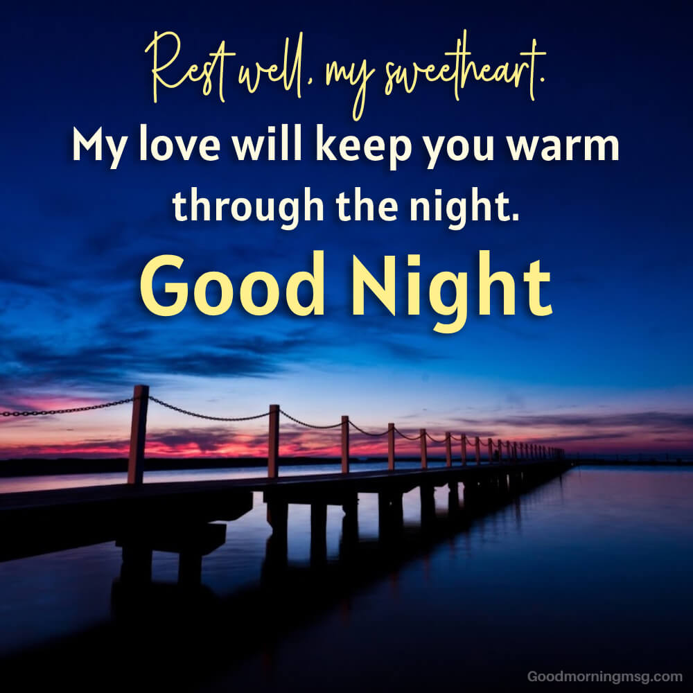 Cute Good Night Message For Her