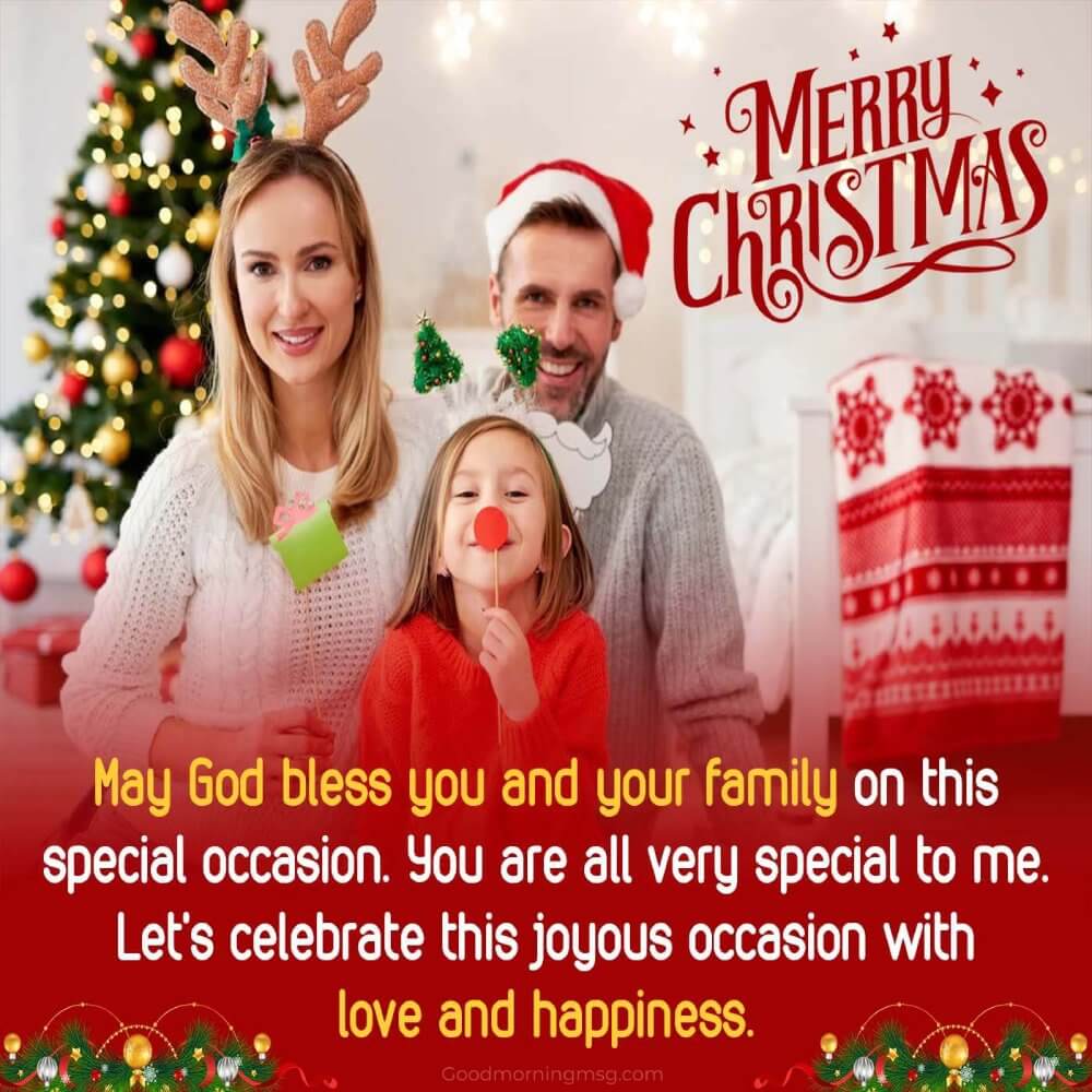 Greeting Image For Daughter On Christmas