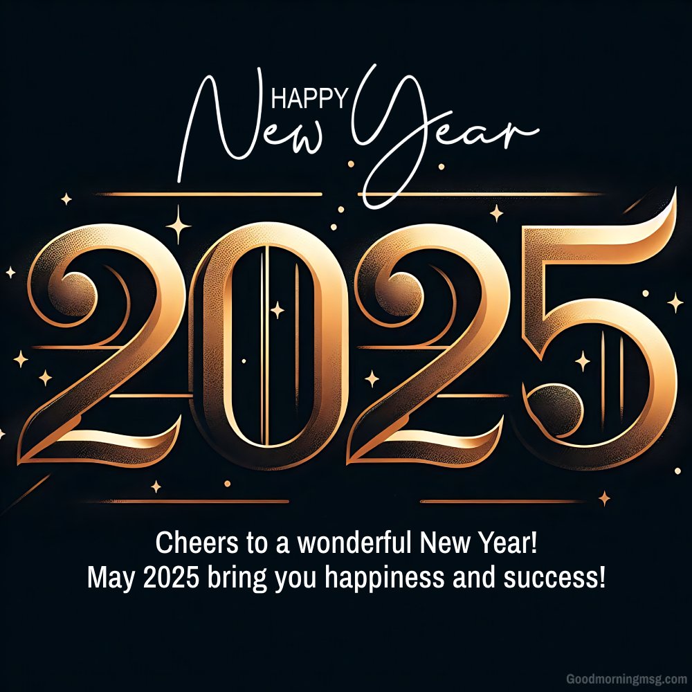 Happy New Year Wishes And Messages For 2025