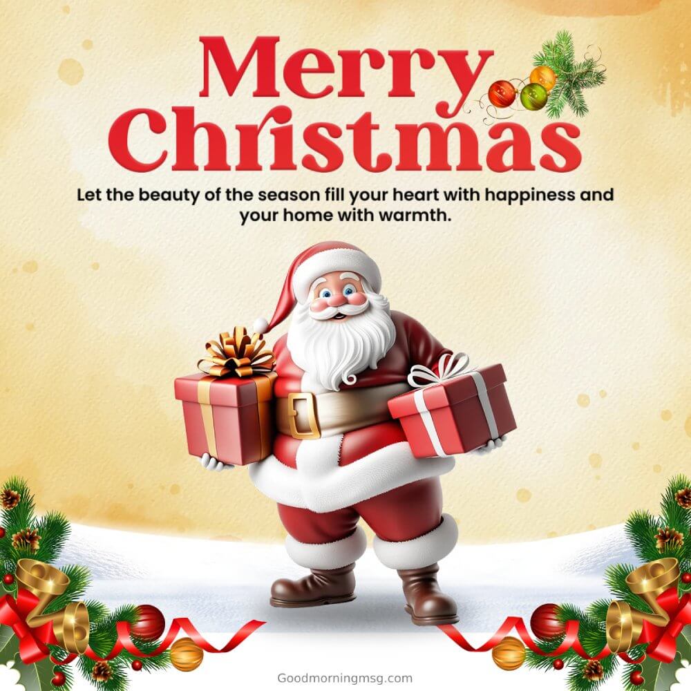 Merry Christmas Message To Friends