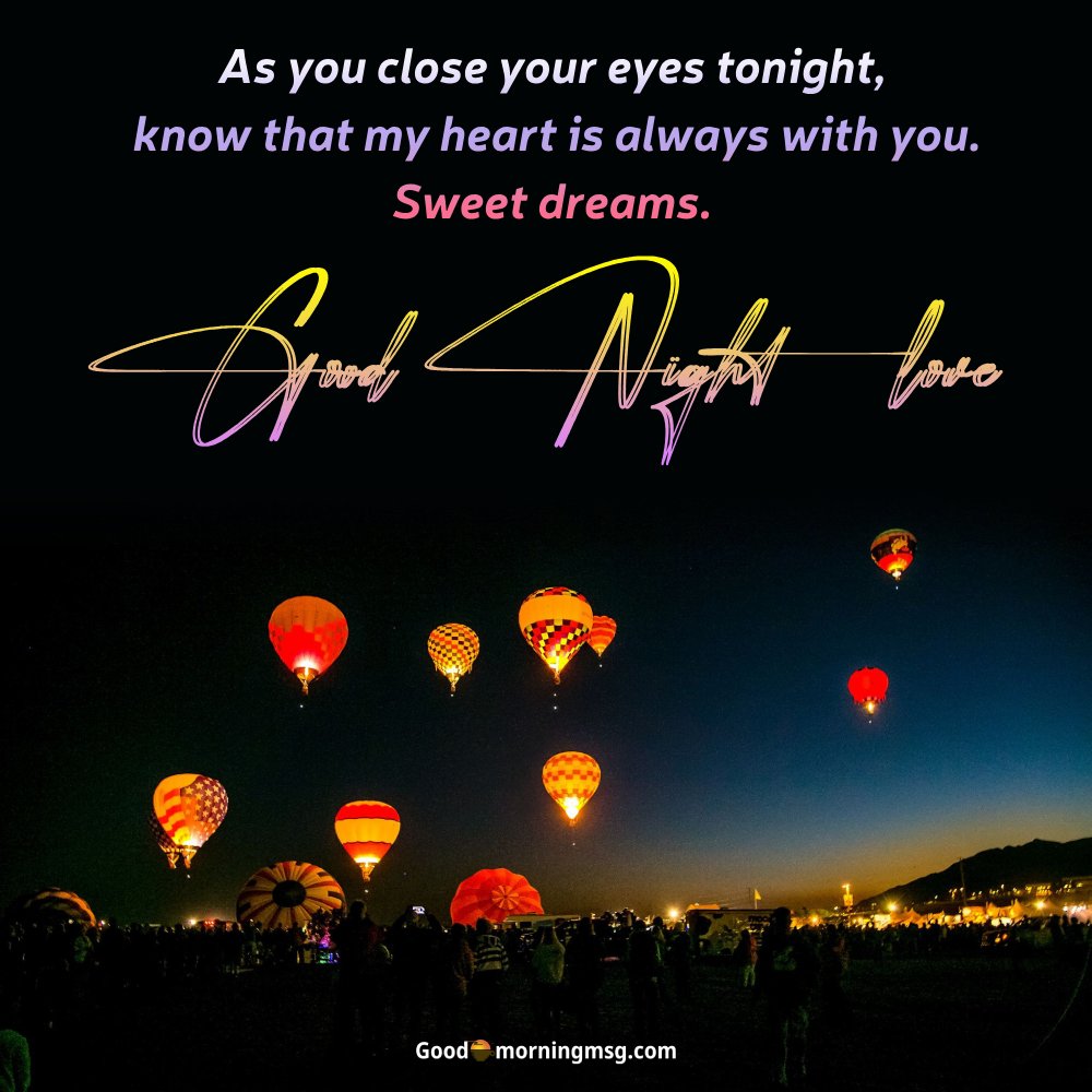 Romantic Good Night Wife
